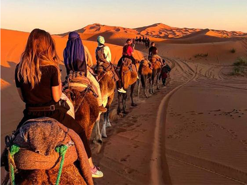 Viaje 12 días desde Marrakech al desierto
